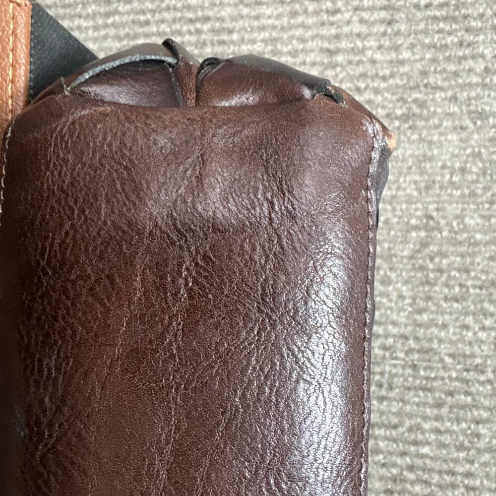 Vintage Wilsons Leather Pelle Studio woven baguette shoulder bag - Picture 7 of 8